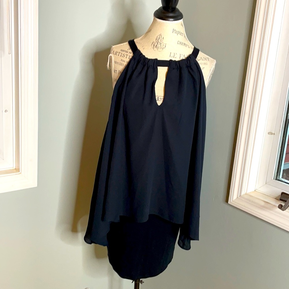 Venus sheer overlay dress NWT